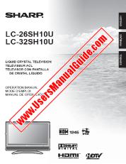 Ver LC-26SH10U/32SH10U pdf Manual de operaciones, extracto de idioma español.