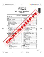 Vezi LC-30AA1M/37AA1M pdf Manual de utilizare, engleză