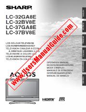 View LC-32/37GA8E/BV8E pdf Operation Manual, extract of language Spanish