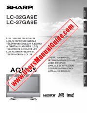 View LC-32/37GA9E pdf Operation Manual, extract of language Spanish