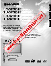 Vezi LC/TU-32/37GD1E pdf Manual de funcționare, extractul de limba engleză
