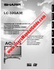 Vezi LC-32GA3E pdf Manual de funcționare, extract de limba daneză