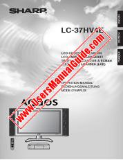 View LC-37HV4E pdf Operation Manual, extract of language German