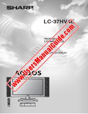 Ver LC-37HV4E pdf Manual de operaciones, polaco