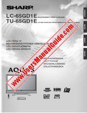 Vezi LC-65GD1E/TU-65GD1E pdf Manual de funcționare, extract de limba daneză