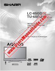 View LC-65GD1E/TU-65GD1E pdf Operation Manual, extract of language Russian