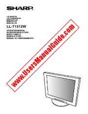 View LL-T1512W pdf Operation Manual, extract of language German