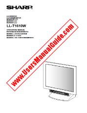 View LL-T1610W pdf Operation Manual, extract of language German