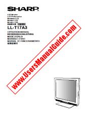 Ver LL-T17A3 pdf Manual de operaciones, extracto de idioma inglés.