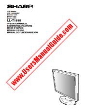 Vezi LL-T1815 pdf Operarea manuală, engleză, germană, franceză, italiana, spaniola