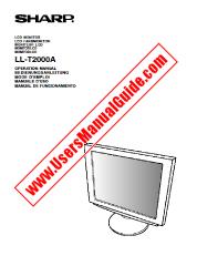 View LL-T2000A pdf Operation Manual, english, german, french, italien, spanish