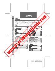 View MD-DR470H pdf Operation Manual, extract of language German