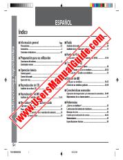 View MD-E9000H pdf Operation Manual, extract of language Spanish