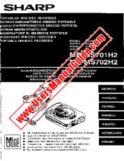 View MD-MS701H2/MS702H2 pdf Operation Manual, extract of language German