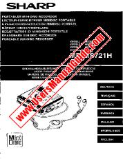 Vezi MD-MS721H pdf Manual de funcționare, extractul de limba germană