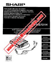 Vezi MD-MS721H pdf Manual de funcționare, extractul de limbă olandeză