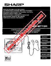 Voir MD-MT15H pdf Manuel d'utilisation, extrait de langue néerlandaise