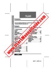 Ver MD-MT45H pdf Manual de operación, extracto de idioma italiano.