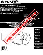View MD-MT821H pdf Operation Manual, extract of language German