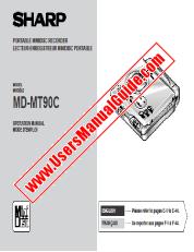 Ver MD-MT90C pdf Manual de Operación, Inglés Francés