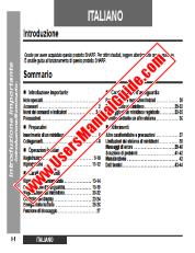 View MD-MT90H pdf Operation Manual, extract of language Italian
