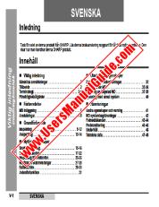 Voir MD-MT99H pdf Manuel d'utilisation, extrait de langue suédoise