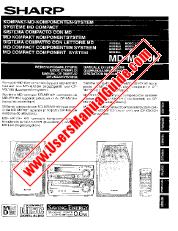View MD-MX10H pdf Operation Manual, extract of language French