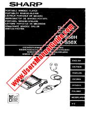 Vezi MD-S50H/X pdf Manual de funcționare, extractul de limba franceză