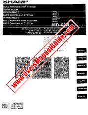 Ver MD-X3H pdf Manual de operaciones, extracto de idioma francés.