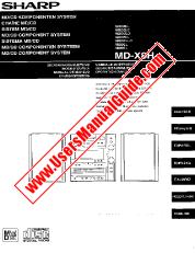 Vezi MD-X8H pdf Manual de funcționare, extractul de limba germană