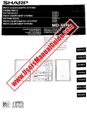 Vezi MD-X8H pdf Manual de funcționare, extractul de limbă olandeză