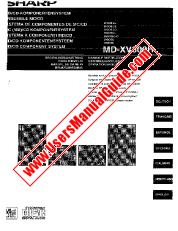 View MD-XV300H pdf Operation Manual, extract of language Dutch