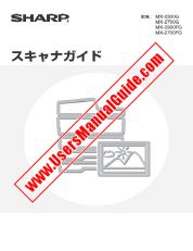Voir MX-2300G/FG/2700N/FG pdf Manuel d'utilisation, Scanner, japonais