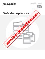 Ansicht MX-2300G/N/2700G/N pdf Bedienungsanleitung, Kopierer, Spanisch