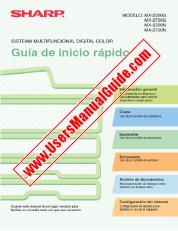 Voir MX-2300G/N/2700G/N pdf Manuel d'utilisation, guide rapide, Espagnol