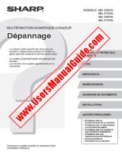 Ansicht MX-2300G/N/2700G/N pdf Bedienungsanleitung, Fehlerbehebung, Französisch