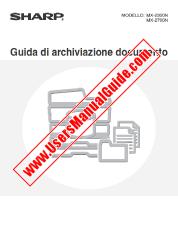 View MX-2300N/2700N pdf Operation Manual, Document Filing Guide, Italian
