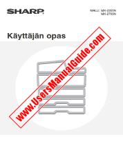 View MX-2300N/2700N pdf Operation Manual, Finnish