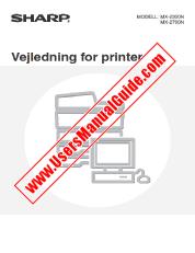 View MX-2300N/2700N pdf Operation Manual, Printer, Danish