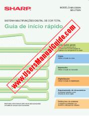 View MX-2300N/2700N pdf Operation-Manual, Quick Guide, Portuguese
