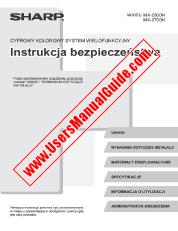 View MX-2300N/2700N pdf Operation Manual, Safety Guide, Polish