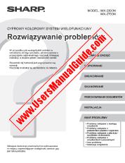 View MX-2300N/2700N pdf Operation Manual, Troubleshooting Guide, Polish