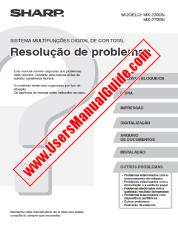View MX-2300N/2700N pdf Operation Manual, Troubleshooting Guide, Portuguese