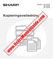 Ansicht MX-5500N/6200N/7000N pdf Bedienungsanleitung, Kopierer, Norwegisch