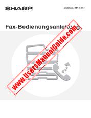 Vezi MX-5500N/6200N/7000N pdf Manualul de utilizare, Facsimil, germană