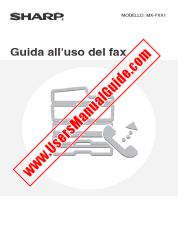 Ansicht MX-5500N/6200N/7000N pdf Bedienungsanleitung, Telefax, Italienisch
