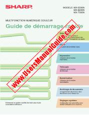 Ansicht MX-5500N/6200N/7000N pdf Bedienungsanleitung, Kurzanleitung, Französisch