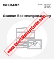 View MX-5500N/6200N/7000N pdf Operation Manual, Scanner, German