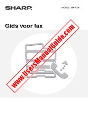 Ansicht MX-FXX1 pdf Bedienungsanleitung, Telefax, Niederländisch