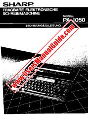 Ver PA-1050 pdf Manual de Operación, Alemán